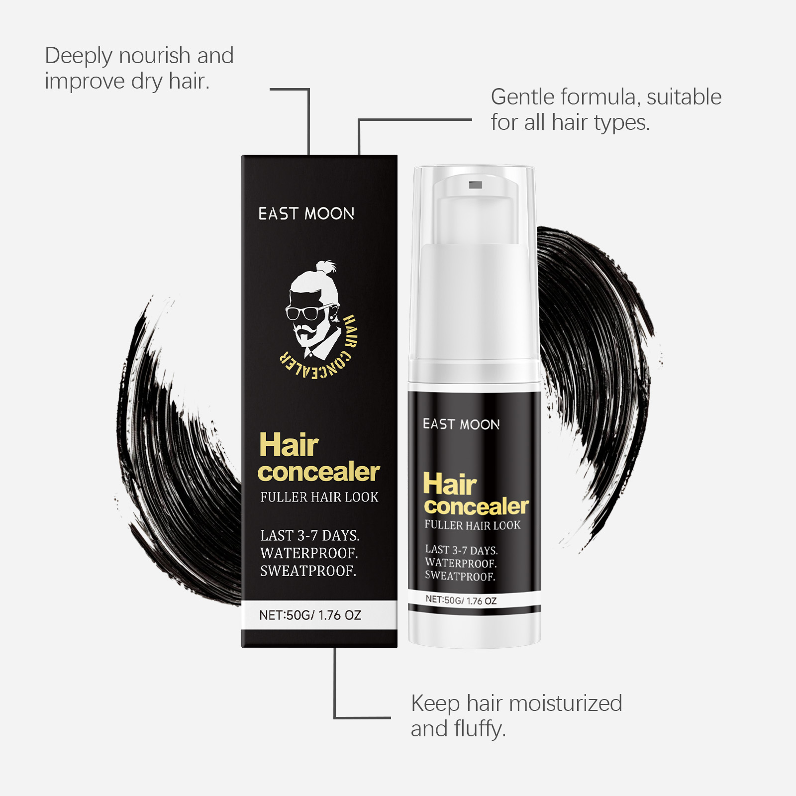 Hair Coverage Concealer Cream  - Hair Care Lotion 评论和价格