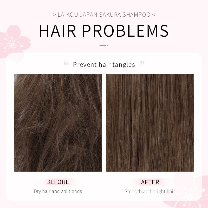 LAIKOU Japan Sakura  Shampoo R - Hair Care Organic 评论和价格