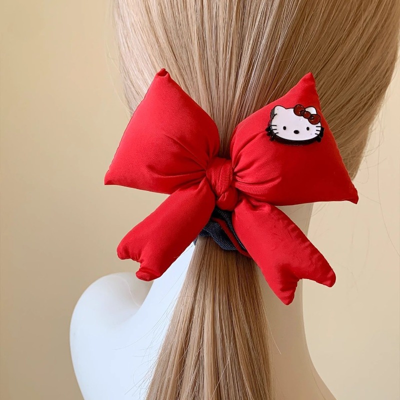 Cute cartoon red Hello kitty b - Hair Care Korean Products 评论和价格