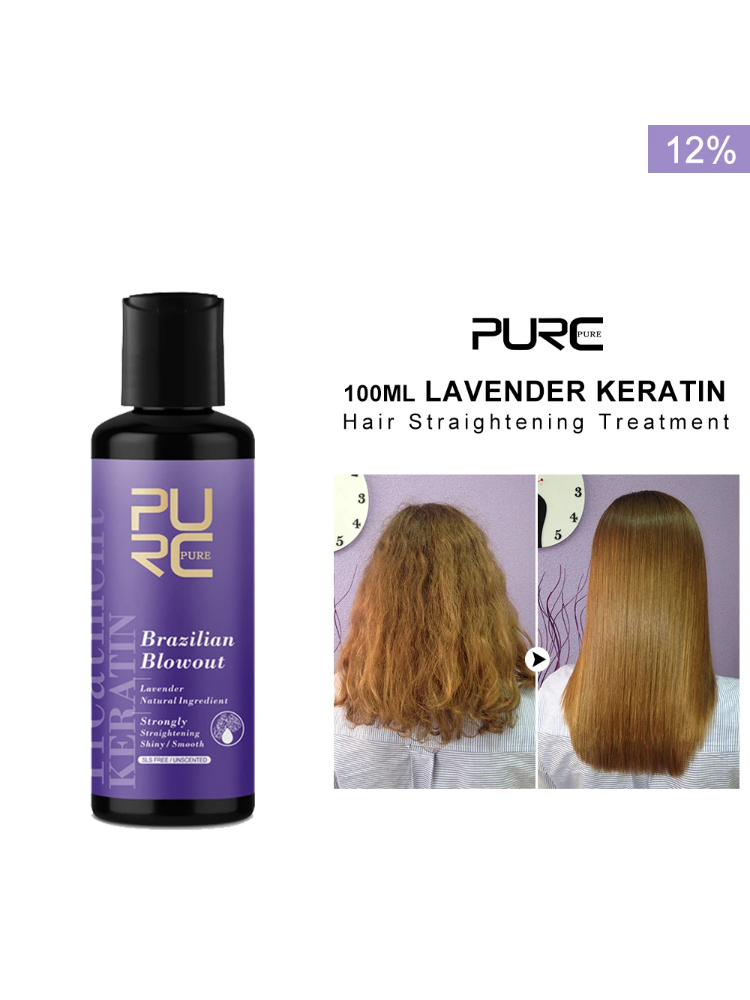 PURC Lavender 12% Brazilian Ke - Hair Care Organic 评论和价格
